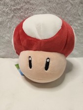 TOMY - Club Mocchi Mocchi - 6-inch Mario Kart Red Mushroom Plush 