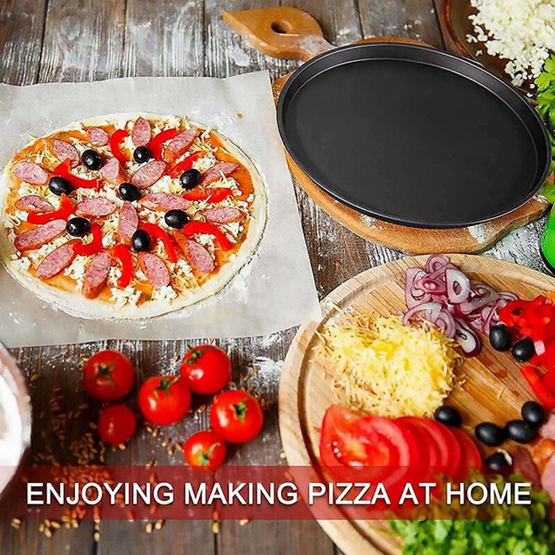 NAMAI Pizza Pfanne 35x25cm - Antihaft Aluminium Backblech Made In Italy