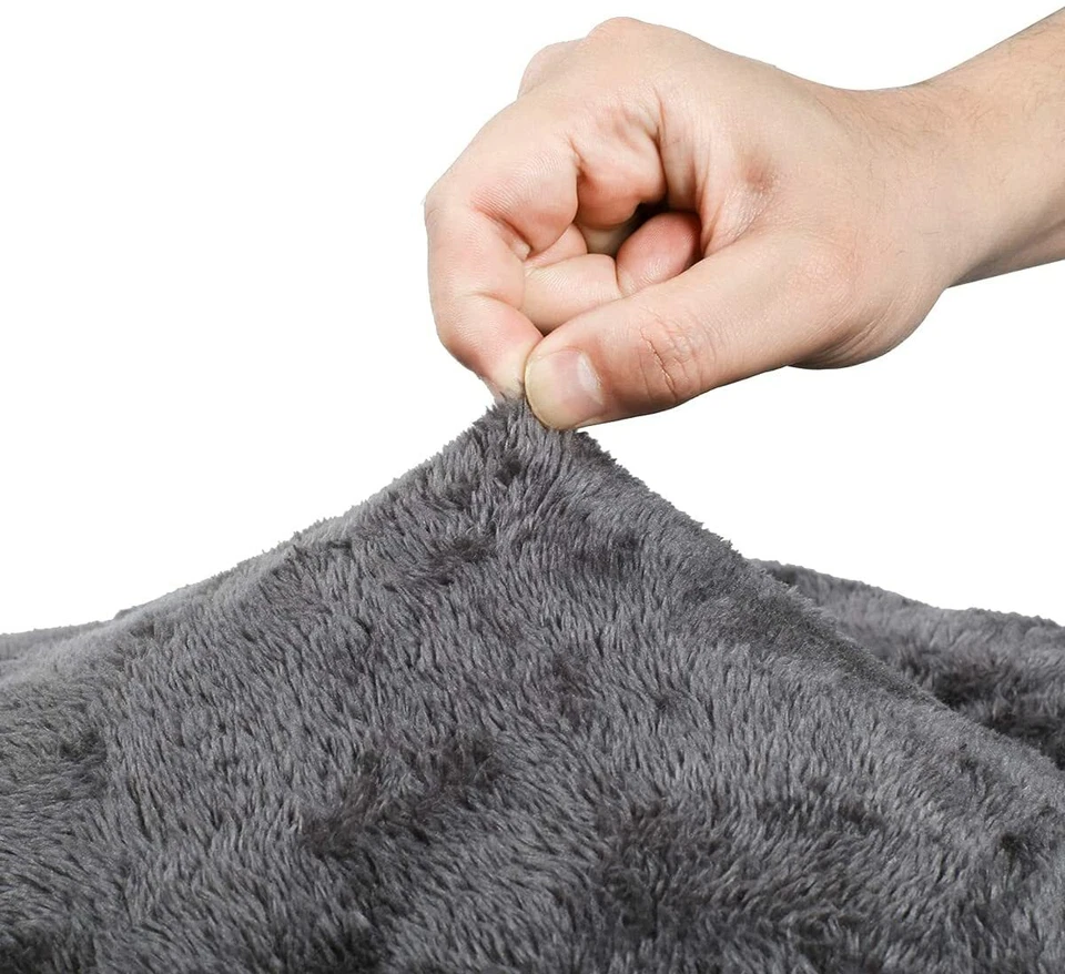 Pet Tent Plush Cat Small Dog Convertible Bed Burrow Warming Washable Cave Bed - Image 4 of 4