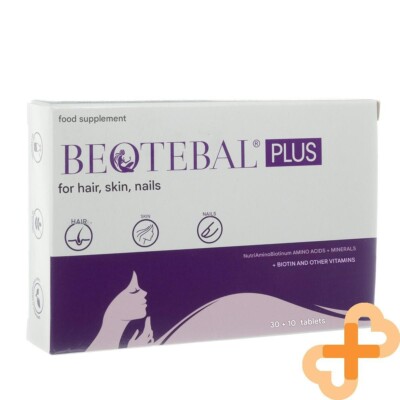 Beotebal Plus Haare Haut Nägel Nahrungsergänzung 30+10 Kapseln Aminoacids