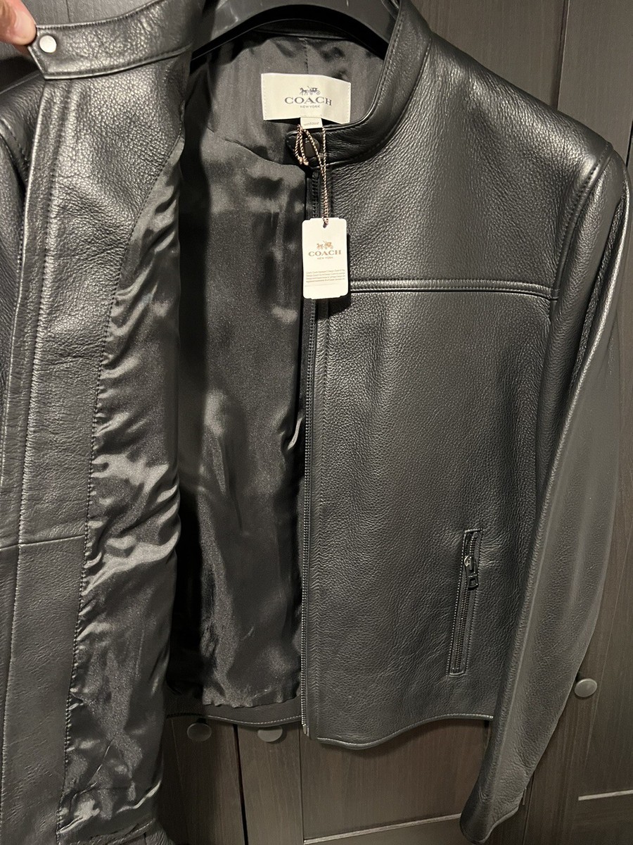 NEW Coach Leather Racer Jacket | eBay NEW Coach Leather Racer Jacket | eBay