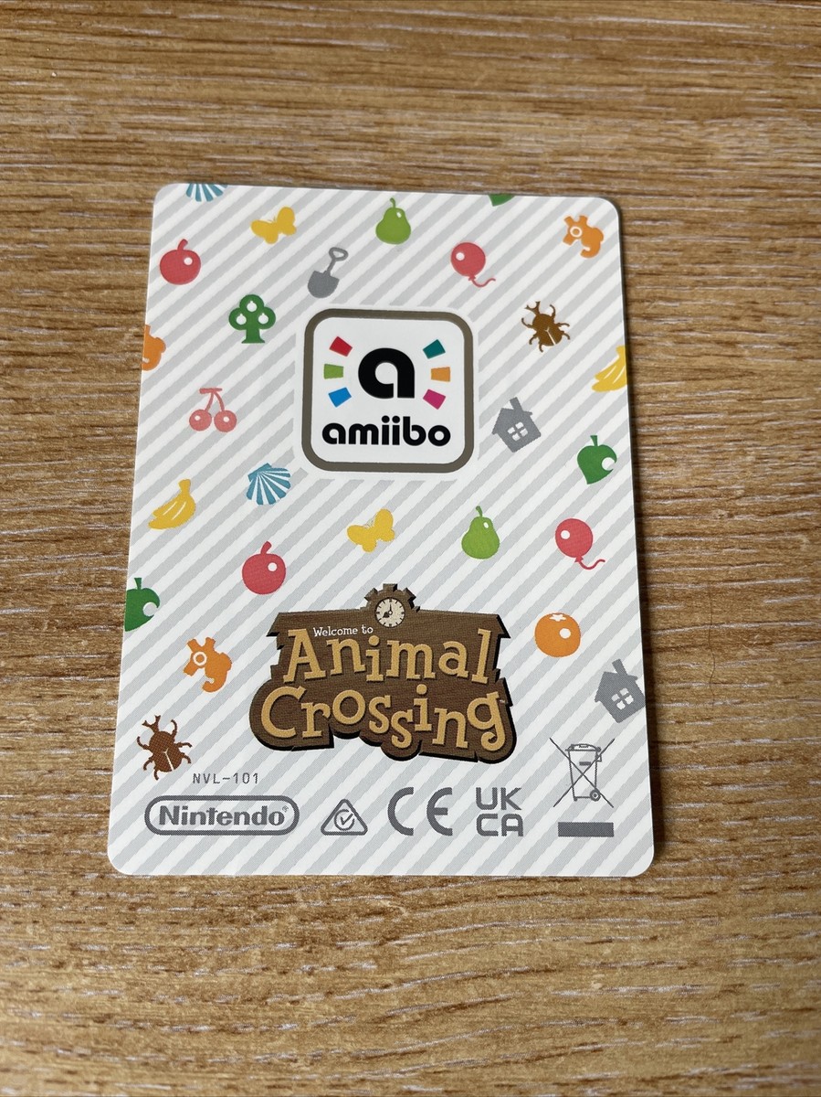 Carta Amiibo Rio - Serie 5 Animal Crossing - Originale E Mai Usata