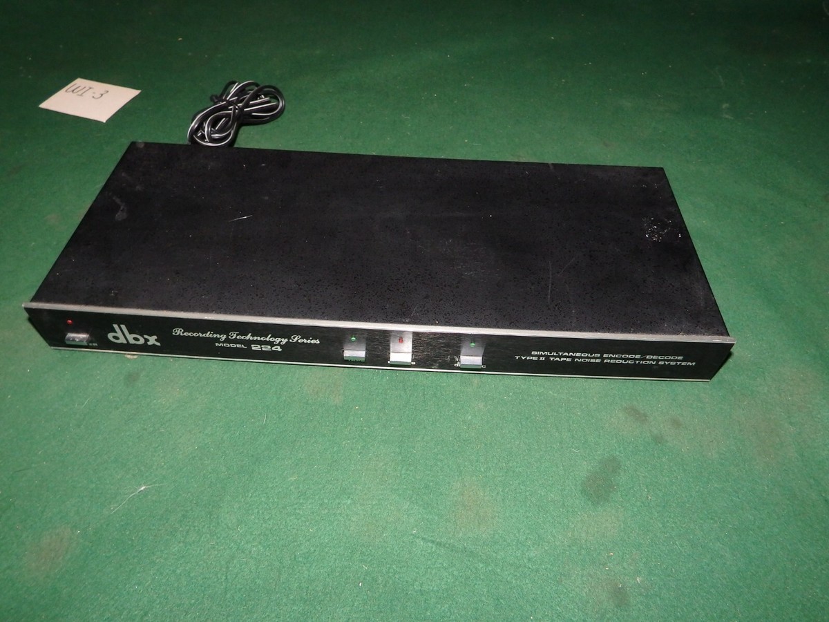 DBX Recording Technology Series Model 224 Type II Tape Noise