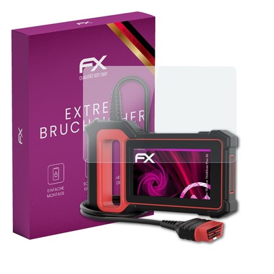 atFoliX Glasfolie für Thinkcar ThinkScan Plus S6 Displayfolie 9H Schutzpanzer