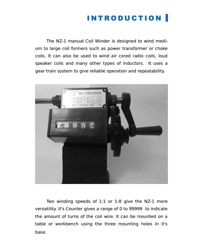 Avvolgitore Manuale Per Filo Di Rame - Contatore Meccanico, Per Trasformatori Audio - Foto 11
