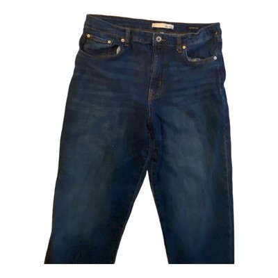 Ella Moss High Waist Straight Jeans 