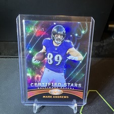Mark Andrews 2023 Certified Certified Stars Orange #'d /149. Ravens