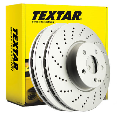 TEXTAR BREMSSCHEIBEN 92224605 MERCEDES C-KLASSE E-KLASSE VORN Ø344