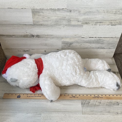 Kids Of America Corp 30” Abominable Snowman Monster Christmas Santa Claus Plush - Picture 12 of 13