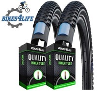 2 x Schwalbe Marathon Plus MTB Smartguard Cycle Tyre 29" x 2.25 + Presta Tubes