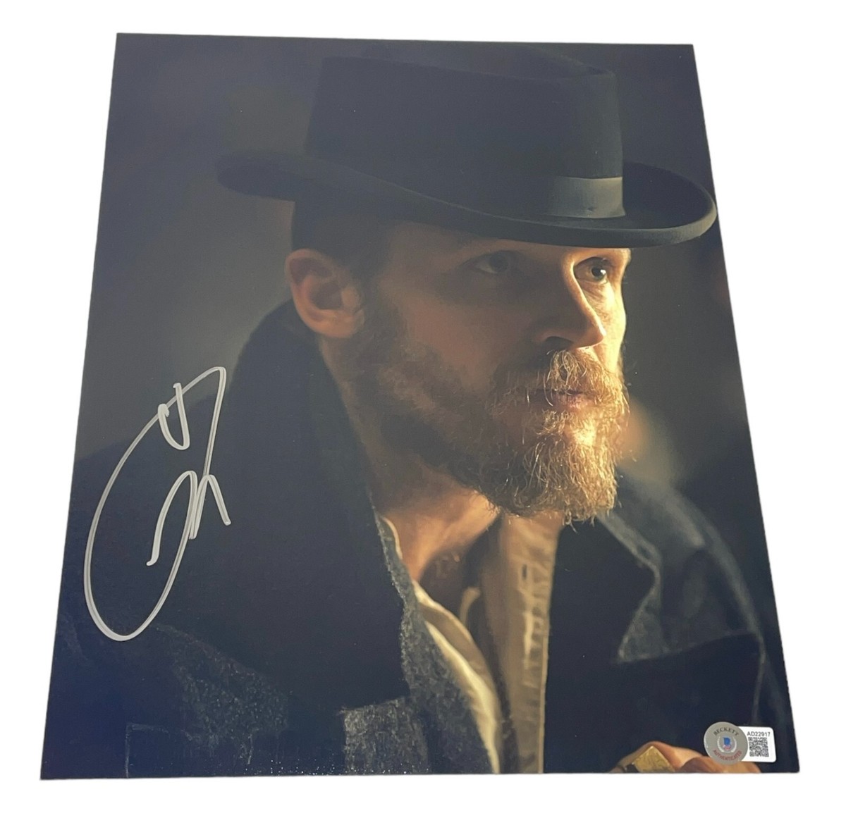 Tom Hardy Signed Autograph 11x14 Photo Peaky Blinders Alfie