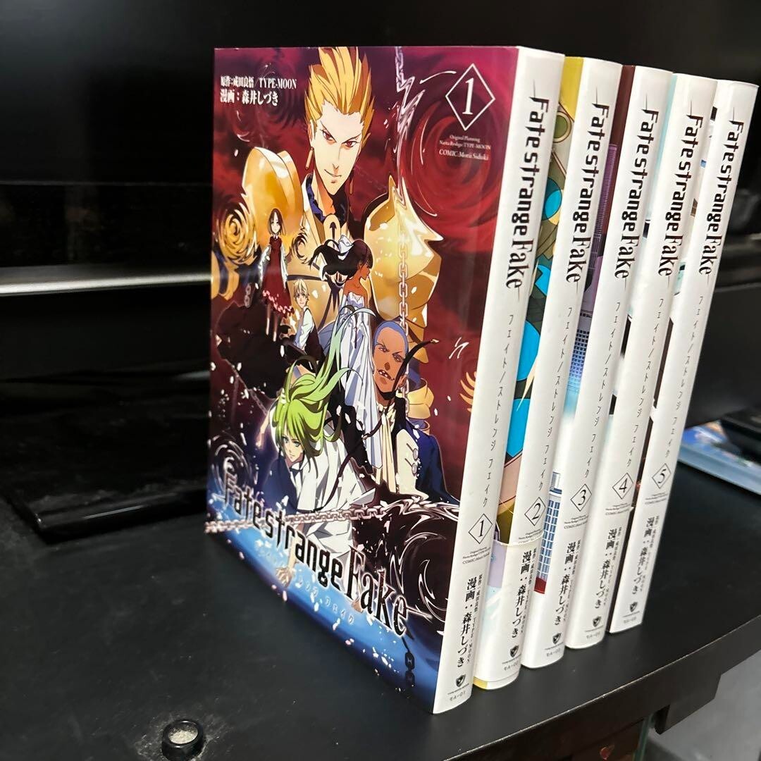 Fate/strange Fake Vol.1-5 Japanese Manga Complete Full Set Good | eBay