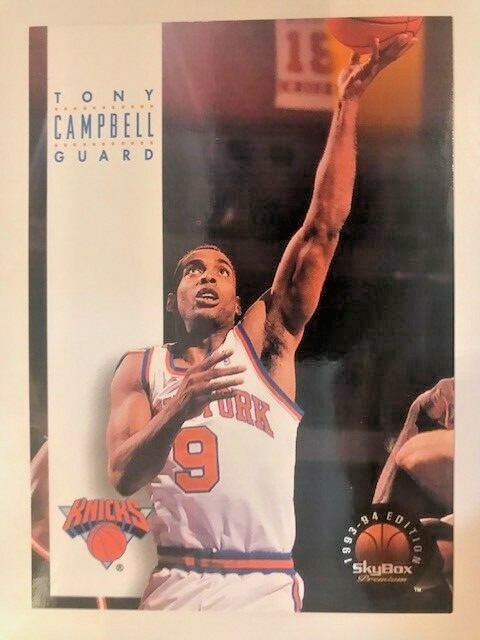NBA - 1993-94 Skybox Premium Tony Campbell - Knicks | eBay