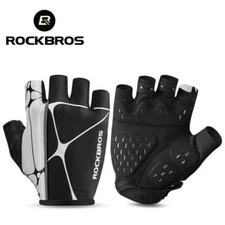 ROCKBROS Cycling Gloves Summer Cycling Half Finger Gloves Cycling Gear
