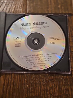 Magos Espadas Y Rosas by Rata Blanca (CD, 1990) Polygram Original