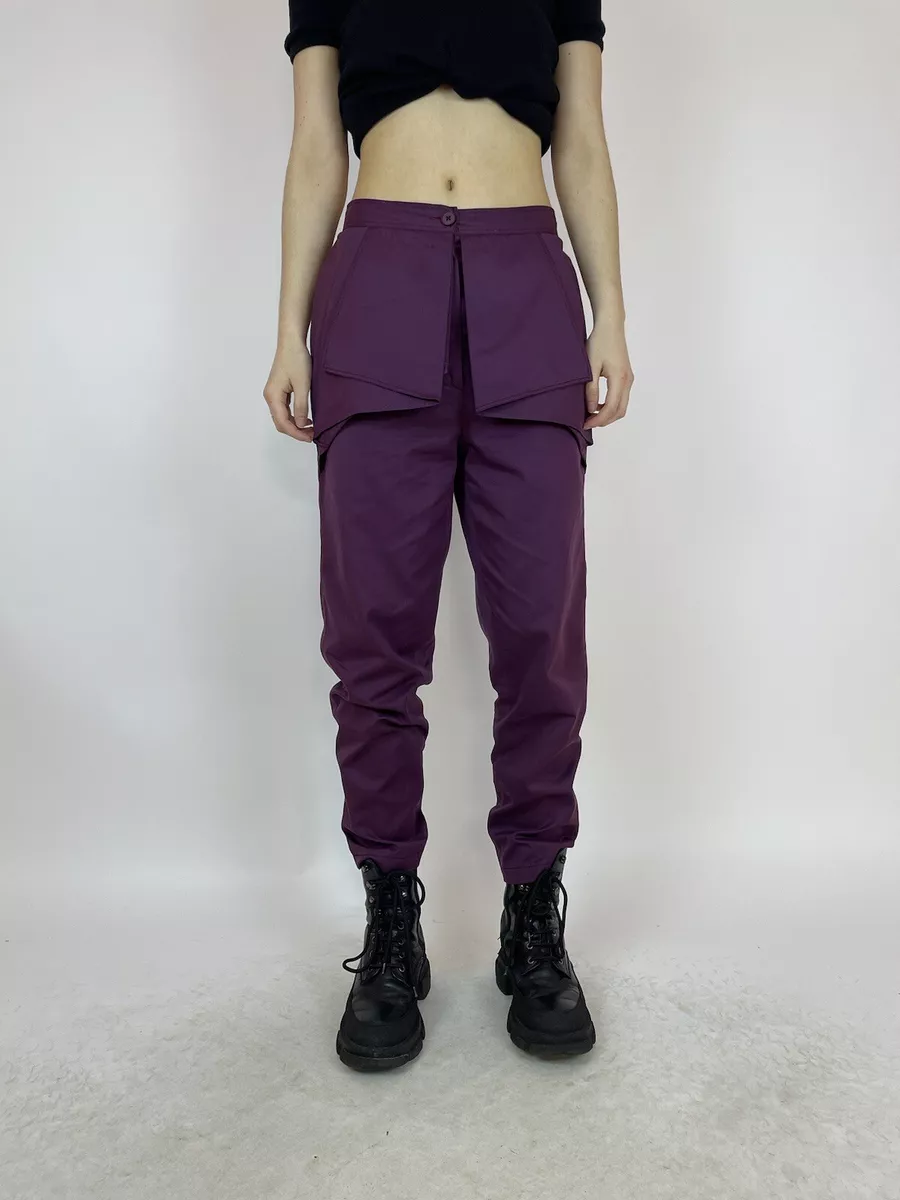 Purple Trousers Women, Pants Purple Womens