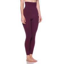 New Rhonda Shear Smooth Tootsie Shaping Leggings - Eggplant