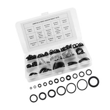 300PCS O Ring Kit Set,18 Size Rubber O Ring Assortment Hose Washers for Autom...
