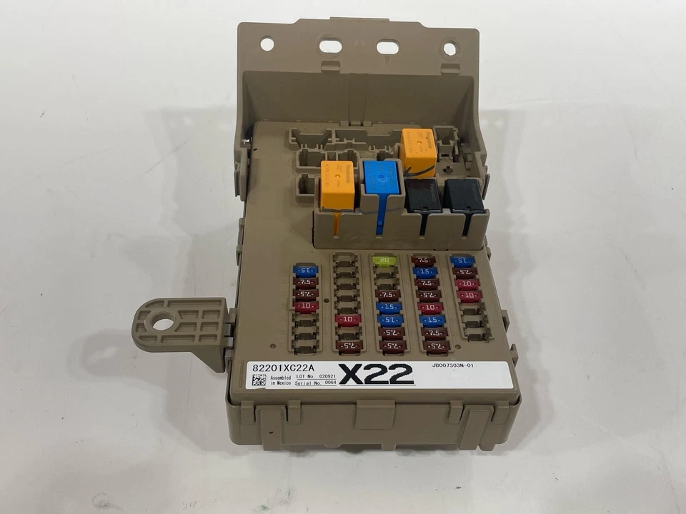 Fits 2021 SUBARU ASCENT Cabin Fuse Relay Junction Box 82201XC22A OEM - Image 4 of 4