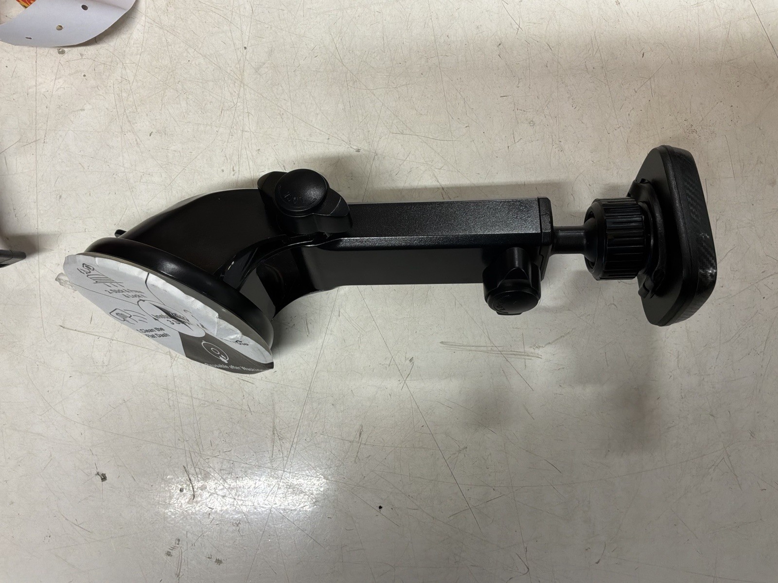 Suction Cup Long Arm MagSafe Car Phone Holder with Strong Magnetic Grip