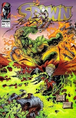 Spawn (1992) #  52 (8.0-VF) Savage Dragon 1996
