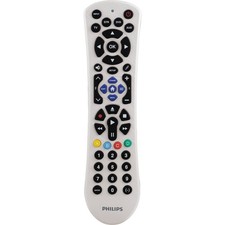 Philips 4-Device Universal Remote Control Pearl White