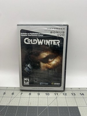 NEW Cold Winter (PS2, 2005) BRAND NEW [GAME NOT INCLUDED] Sealed RARE OOP