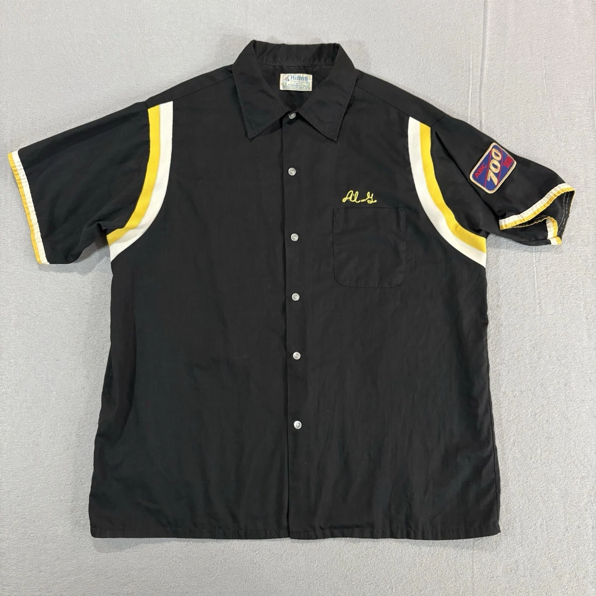 vintage hilton bowling shirt products for sale | eBay