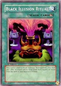 Black Illusion Ritual MRL-051 Magic Ruler 1st Edition Super Rare
