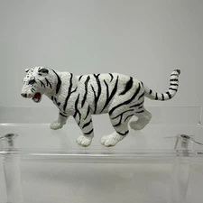 Safari Ltd White Bengal Tiger Wildlife Animal Figure Toy Figurine 1996 5.5"