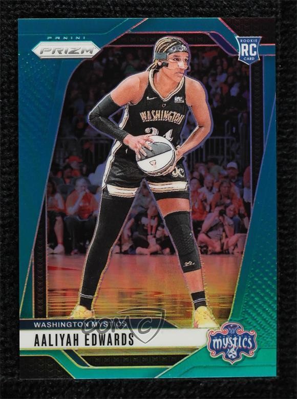 2024 Panini Prizm WNBA Teal Prizm 7/49 Aaliyah Edwards #70 17zx