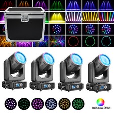 UKING Beam 250W RGBW Moving Head Light Gobo Stage Light Effect DMX for Disco Bar