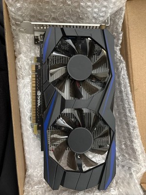 NVIDIA GTX 1050Ti 4G DDR5 Graphic Card. New, open box. Includes install disk.