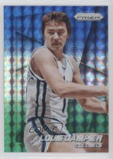 2014-15 Panini Prizm Blue & Green Mosaic Prizm Louie Dampier #165 HOF 0c2
