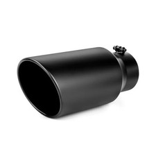 5 to 7 inch Exhaust Tip, 5" Inlet:5",Outlet:7", Length:15" Black Powder Coated