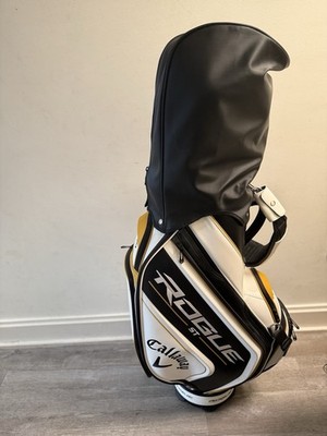 Callaway Rogue ST Golf Staff Bag - Black/Gold/White (5122527) for