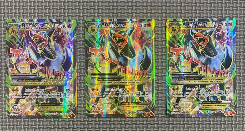 Breakthrough Mega Houndoom EX Full Art 154/162 (Single Card)- Mint Condition