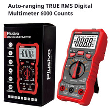 Multimeter 6000 Counts Digital Multimeter Auto Ranging TRMS AC DC Voltmeter O...