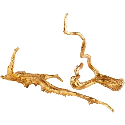 Cyan Design 09133 Drifting Gold 18 X 15 inch Sculpture, Large - Picture 6 of 11