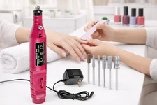 Electric Drill Nail File Acrylic Art File Manicure Pedicure Home Salon Machine