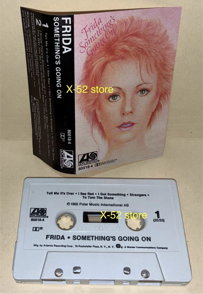 Frida Something's Going On ABBA solo vintage 80's cassette tape I Know There's - Image 3 of 4