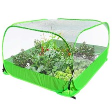 POP-UP GARDEN MESH RAISED BED COVER / OUTDOOR...