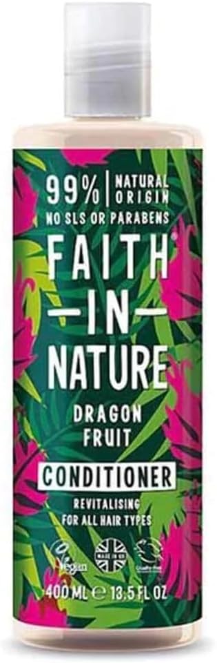 Faith In Nature Natural Shea & Argan Conditioner, Moisturising for Curly Hair &