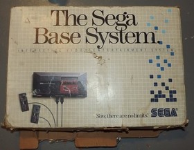 Sega Master - The Sega Base System Console in Box Tested With Rambo Game
