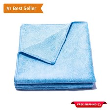 Versatile 16x16 Microfiber Cleaning Cloth Soft, Scratch-Free for All Surfaces