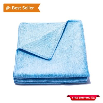 Versatile 16x16 Microfiber Cleaning Cloth   Soft, Scratch-Free for All Surfaces