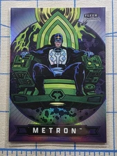 Fleer Brilliants Superman - Metron #43 Purple Parallel - DC Comics Card