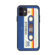 New For iPhone 15 Pro Max 14 13 12 11 XS XR Phone Case Cover Tape Cassette Retro