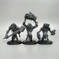 3 ROCKGUT TROGGOTHS WARHAMMER AGE OF SIGMAR GLOOMSPITE GITZ STONE TROLLS AOS