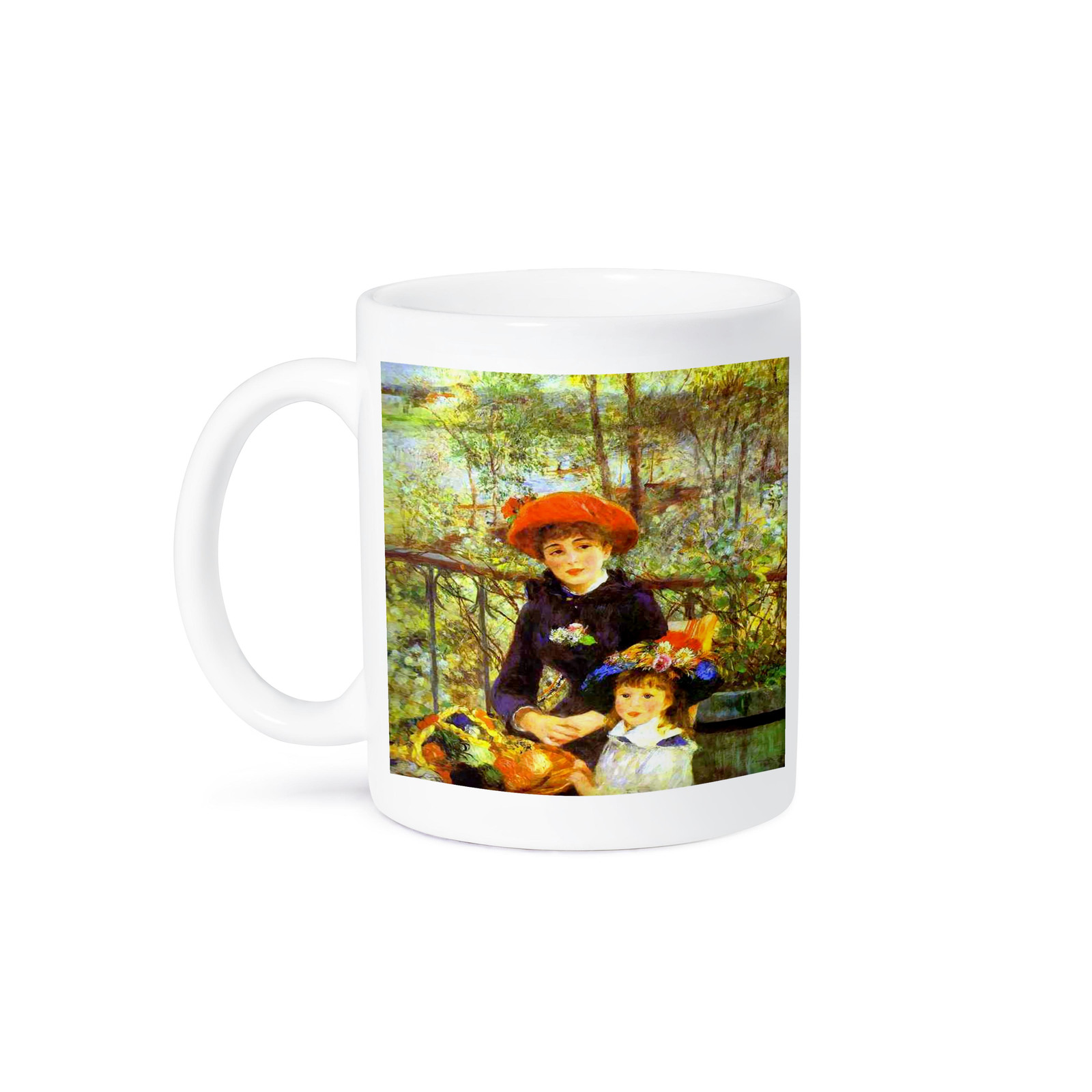 3dRose, Renoirs Painting On The Terrace, Mug